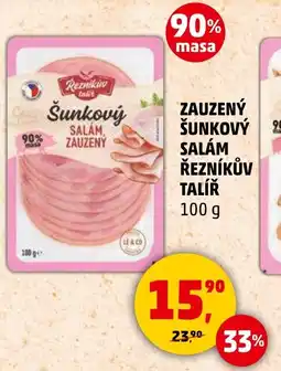 Penny Market ZAUZENÝ ŠUNKOVÝ SALÁM TALÍŘ nabídka