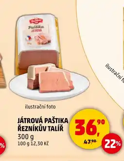 Penny Market JÁTROVÁ PAŠTIKA ŘEZNÍKŮV TALÍŘ nabídka