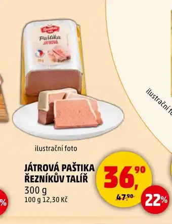 Penny Market JÁTROVÁ PAŠTIKA ŘEZNÍKŮV TALÍŘ nabídka