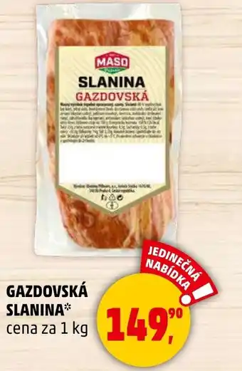 Penny Market GAZDOVSKÁ SLANINA** nabídka