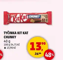 Penny Market TYČINKA KIT KAT CHUNKY nabídka