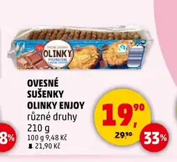 Penny Market OVESNÉ SUŠENKY OLINKY ENJOY nabídka