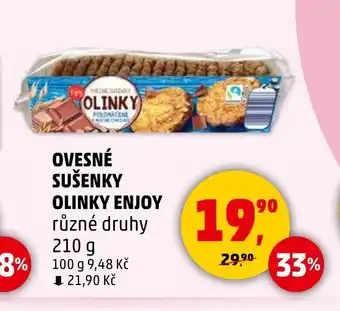 Penny Market OVESNÉ SUŠENKY OLINKY ENJOY nabídka