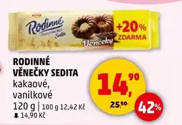 Penny Market RODINNÉ VĚNEČKY SEDITA nabídka