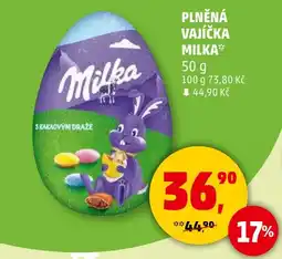 Penny Market PLNĚNÁ VAJÍČKA MILKA* nabídka