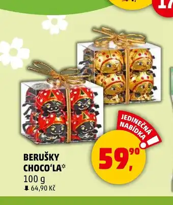 Penny Market BERUŠKY CHOCO'LA* nabídka