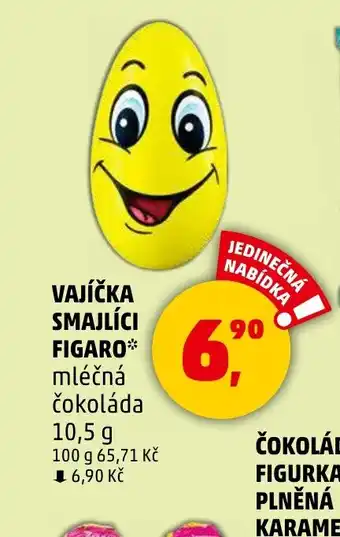 Penny Market VAJÍČKA SMAJLÍCI FIGARO nabídka