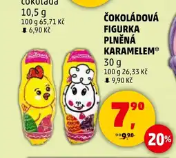 Penny Market ČOKOLÁDOVÁ FIGURKA PLNĚNÁ KARAMELEM* nabídka