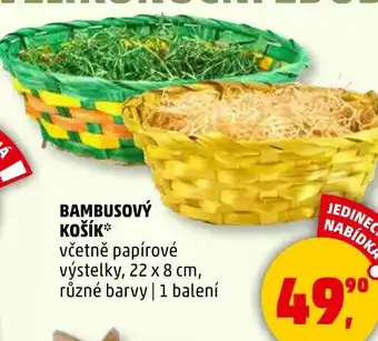 Penny Market BAMBUSOVÝ KOŠÍK* nabídka