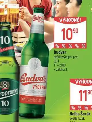 Globus Pivo budvar nabídka