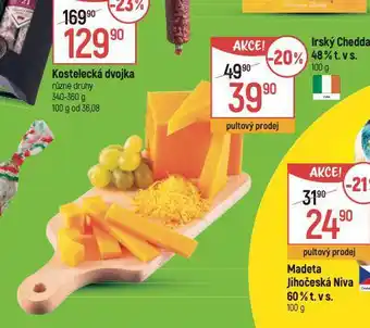 Globus Irský cheddar nabídka