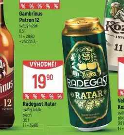 Globus Pivo radegast nabídka