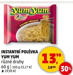 Penny Market INSTANTNÍ POLÉVKA YUM YUM nabídka