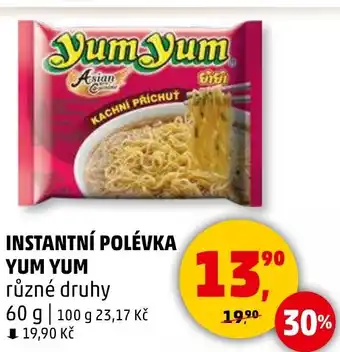 Penny Market INSTANTNÍ POLÉVKA YUM YUM nabídka