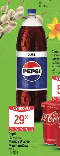 Globus Pepsi nabídka