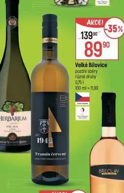 Globus Velké bílovice nabídka