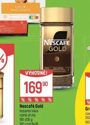 Globus Káva nescafé nabídka