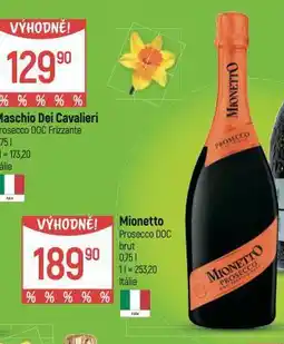 Globus Mionetto prosecco doc nabídka