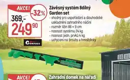 Globus Závěsný systém 8dílný garden set nabídka