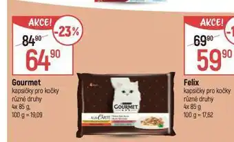 Globus Gourmet kapsičky pro kočky nabídka