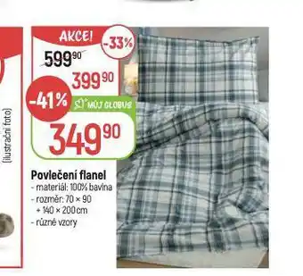 Globus Povlečení flanel nabídka