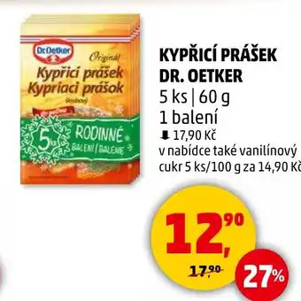 Penny Market KYPŘICÍ PRÁŠEK DR. OETKER nabídka