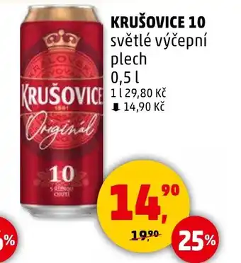 Penny Market KRUŠOVICE 10 světlé výčepní nabídka