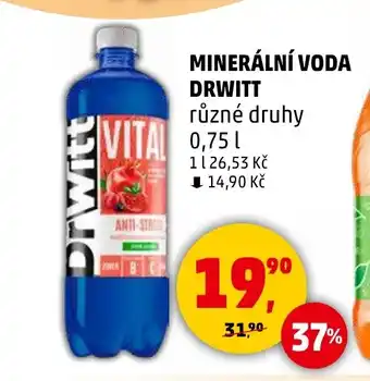 Penny Market MINERÁLNÍ VODA DRWITT nabídka