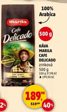 Penny Market KÁVA MARILA CAFE DELICADO zrnková nabídka