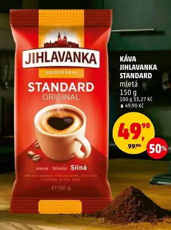 Penny Market KÁVA JIHLAVANKA STANDARD mletá nabídka