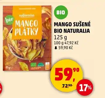 Penny Market MANGO SUŠENÉ BIO NATURALIA nabídka