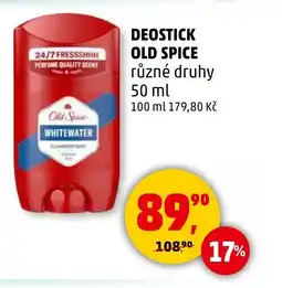 Penny Market DEOSTICK OLD SPICE různé druhy nabídka