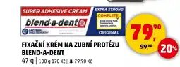 Penny Market FIXAČNÍ KRÉM NA ZUBNÍ PROTÉZU BLEND-A-DENT nabídka