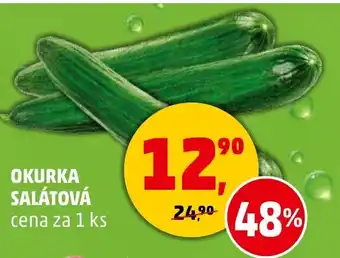 Penny Market OKURKA SALÁTOVÁ cena za 1 ks nabídka