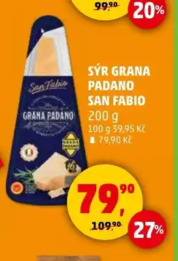 Penny Market SÝR GRANA PADANO SAN FABIO nabídka