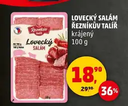 Penny Market LOVECKÝ SALÁM ŘEZNÍKŮV TALÍŘ nabídka