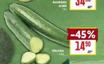 Billa Okurka 1ks nabídka