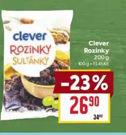 Billa Clever Rozinky nabídka