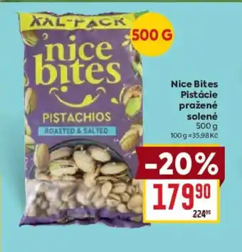 Billa Nice Bites Pistácie pražené solené nabídka