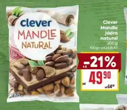 Billa Clever Mandle jádra natural nabídka