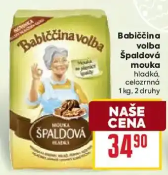 Billa Babiččina volba Špaldová nabídka