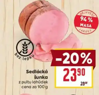 Billa Sedlácká šunka nabídka