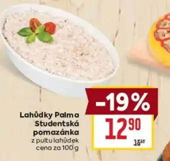 Billa Lahůdky Palma Studentská pomazánka nabídka