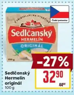 Billa Sedlčanský Hermelín originál nabídka