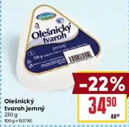 Billa Olešnický tvaroh nabídka