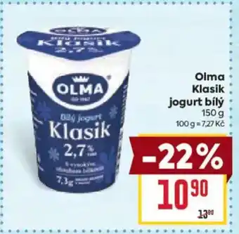 Billa Olma Klasik jogurt bílý nabídka