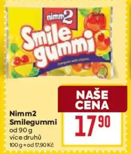 Billa Nimm2 Smilegummi od nabídka
