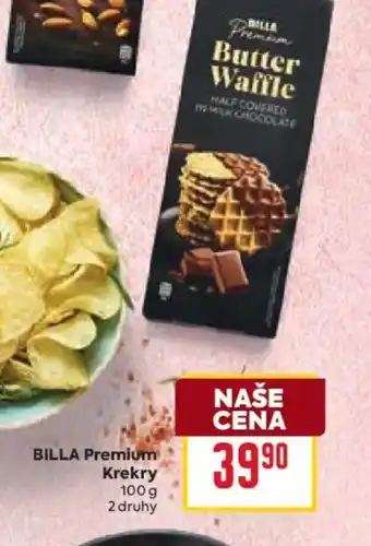 Billa BILLA Premium Krekry nabídka