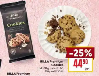 Billa BILLA Premium Cookies nabídka