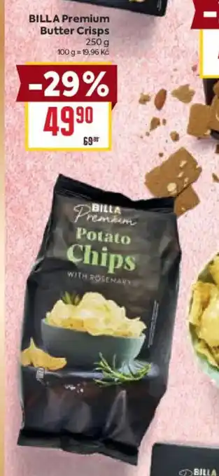 Billa BILLA Premium Butter Crisps nabídka